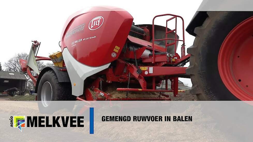 Gemengd ruwvoer in balen