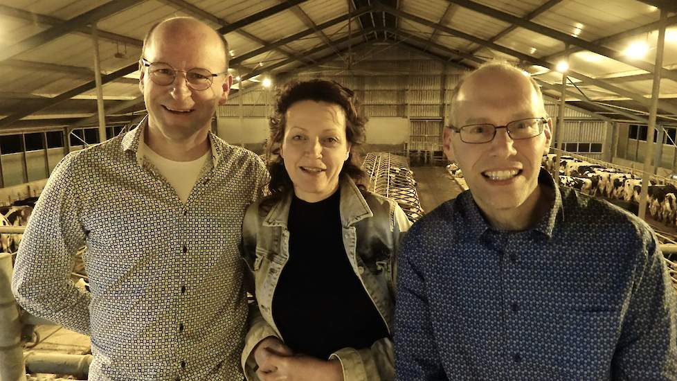 vlnr Marcel Strijtveen, Jolanda Kieftenbelt en Rudie Haarman