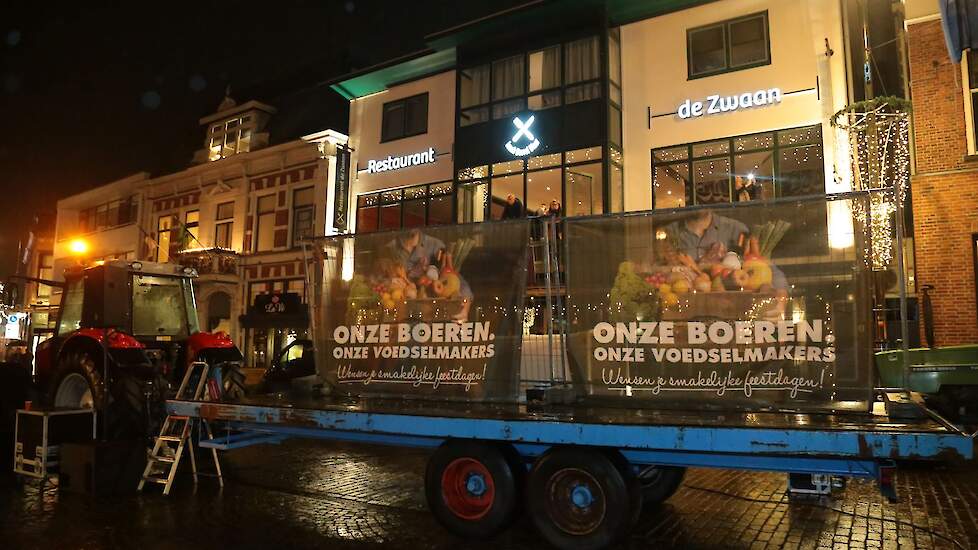 Een protest in het centrum van Winterswijk (GD) eind vorig jaar tegen strenge landelijke stikstofregels. Rond Winterswijk liggen verschillende Natura 2000-gebieden.