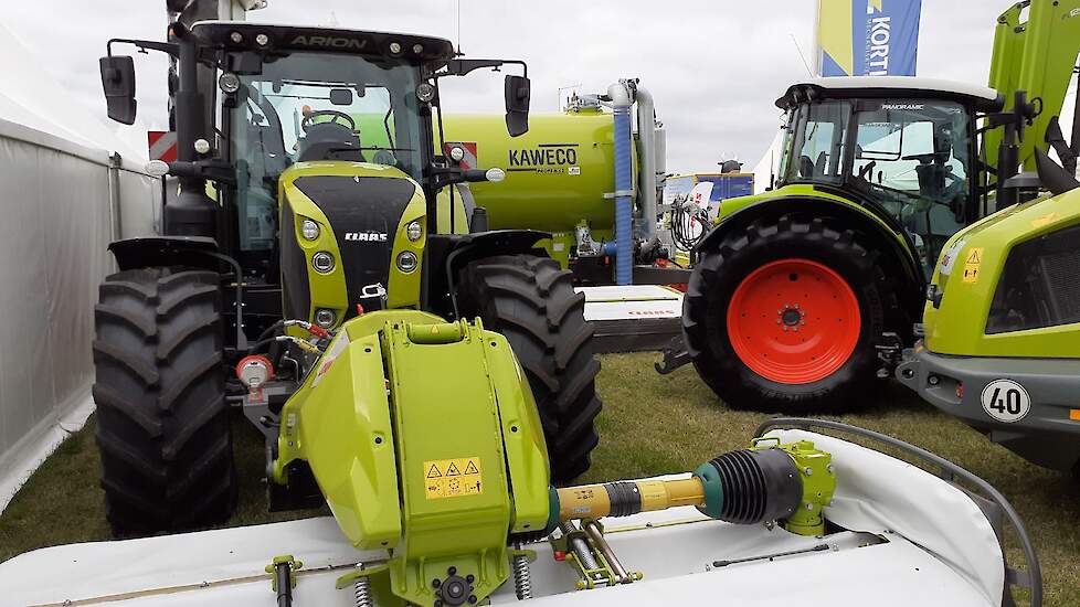 Een landbouwbeurs zonder de nodige mechanisatie is geen landbouwbeurs.