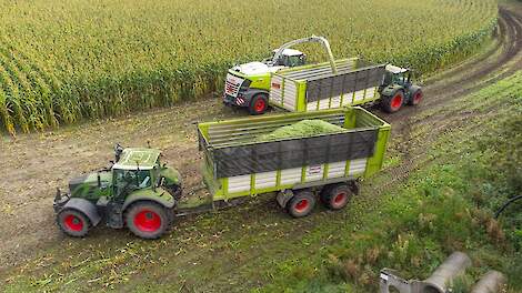 Mais hakselen 2021 met Claas Jaguar en Fendt | Gerritsen | DEEL 1