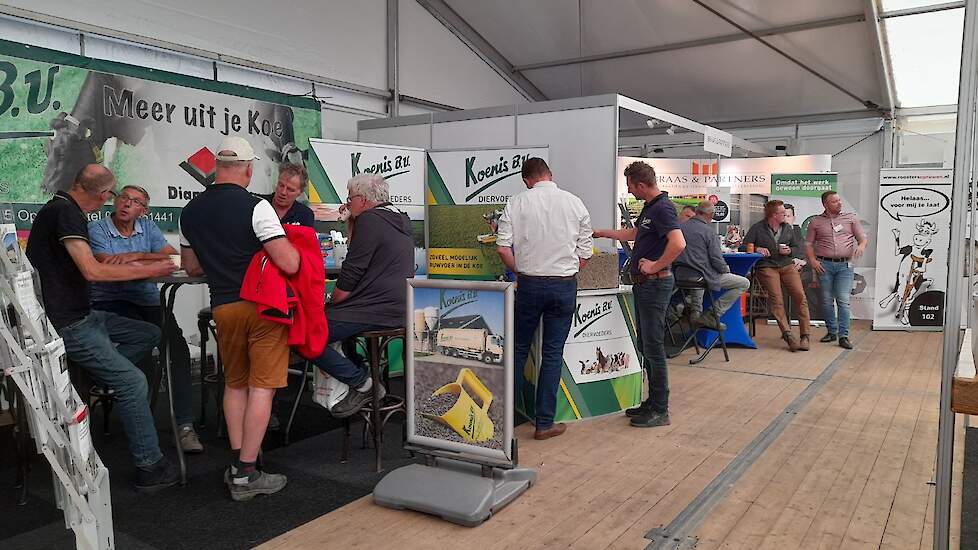 Boeren op de Landbouwvakdagen West-Nederland.