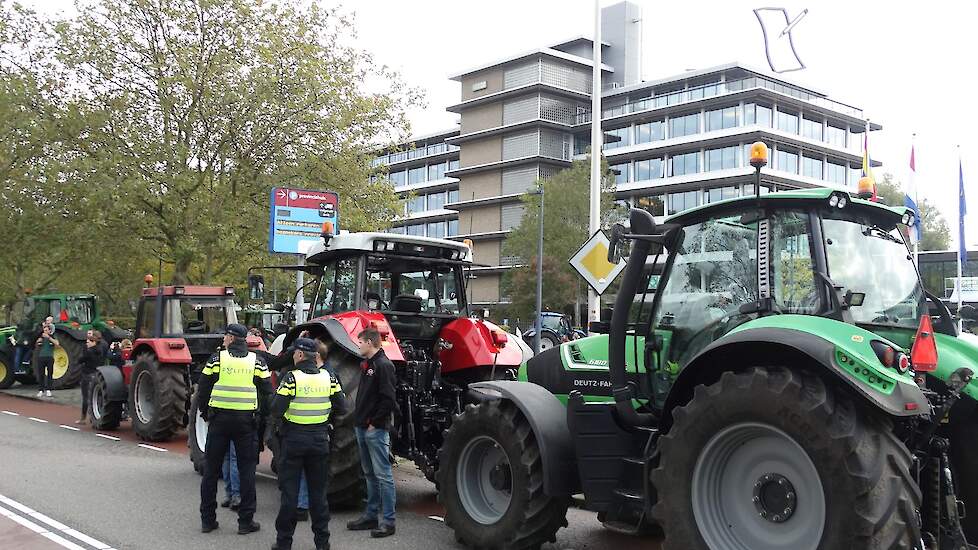 Archieffoto: Stikstofprotest in Zwolle (2019)