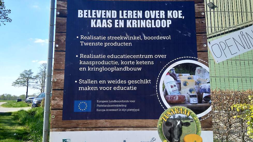 Het project kreeg een LEADER-subsidie vanuit de Europese Unie. Hierbij droegen ook provincie Overijssel en gemeente Wierden aan bij.