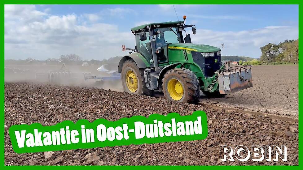 Vakantie! Werken in Oost-Duitsland! - Robin's vlog #14 - Vloggende jonge boeren