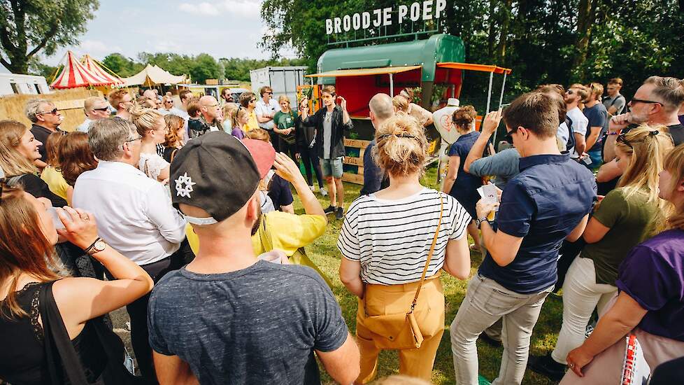 Ook op festivals werden al soortgelijke acties gehouden.