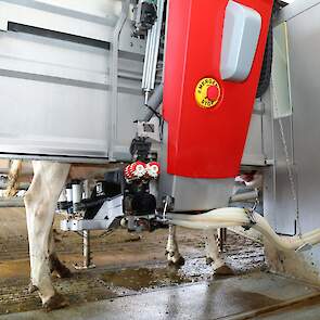 De twee Lely A5-robots had de familie al een jaar in gebruik in de oude stal.