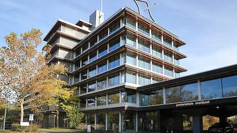 Het provinciehuis van Overijssel in Zwolle.