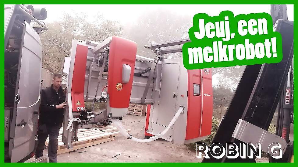 Automatisch melken, wat een vooruitgang! - Robin's vlog #10 - Vloggende jonge boeren