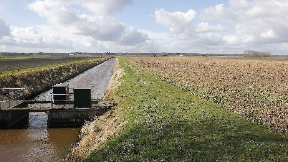 Een voorbeeld van watermaatregelen op een locatie elders.
