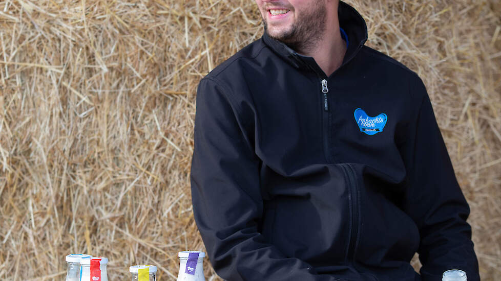 Melkveehouder Dirk Pullens.