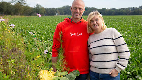 Henkjan ten Kate en Brenda Benak blikken vol trots op de uitverkiezing tot Sterkste Erf van Nederland. „Dat hadden we nooit verwacht.”