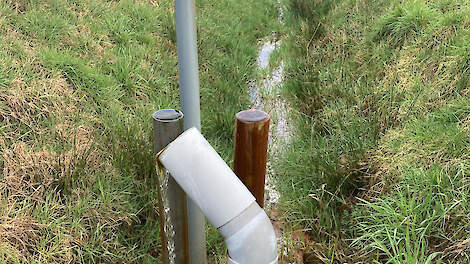 De gestuurde drainage bij melkveehouder Rob Groot Kormelinck.