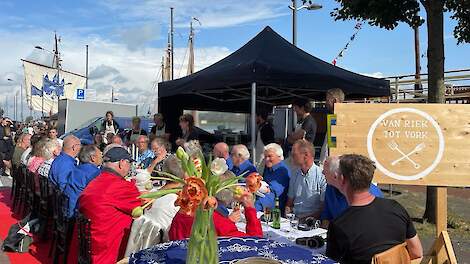 Op het HanzeFest maakten bezoekers op een verrassende manier kennis het voedsel uit de streek.