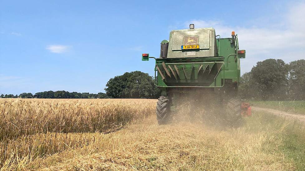 De opbrengst van het perceel in Zelhem lag op 6,5 ton.