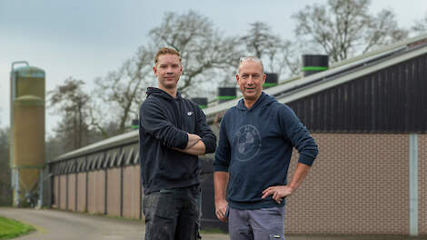 Gerben Bos verwacht dat hij binnen nu en zeven of acht jaar het bedrijf overneemt van zijn vader Theo.