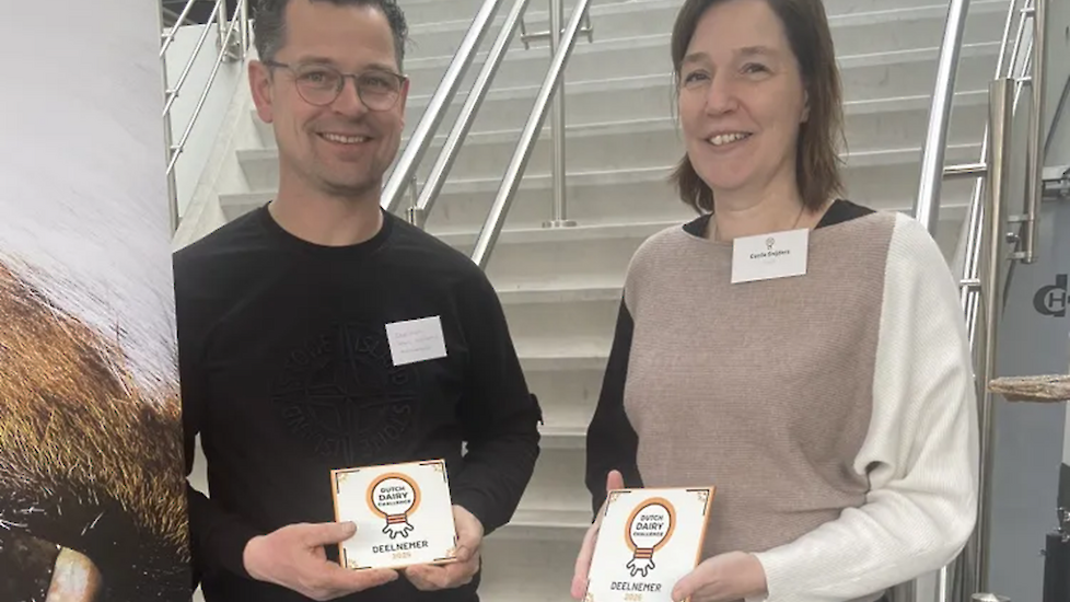 Bio-melkveehouder Klein Koerkamp uit Schalkhaar wint prijs bij de Dutch Dairy Challenge 2025: 'Koe b