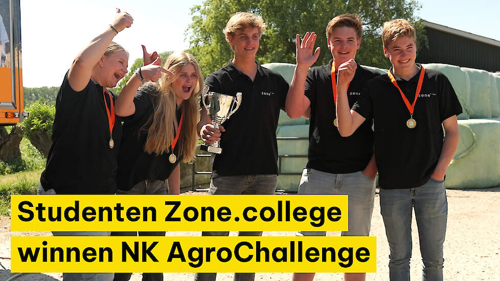 Studenten Zone.college winnen NK AgroChallenge