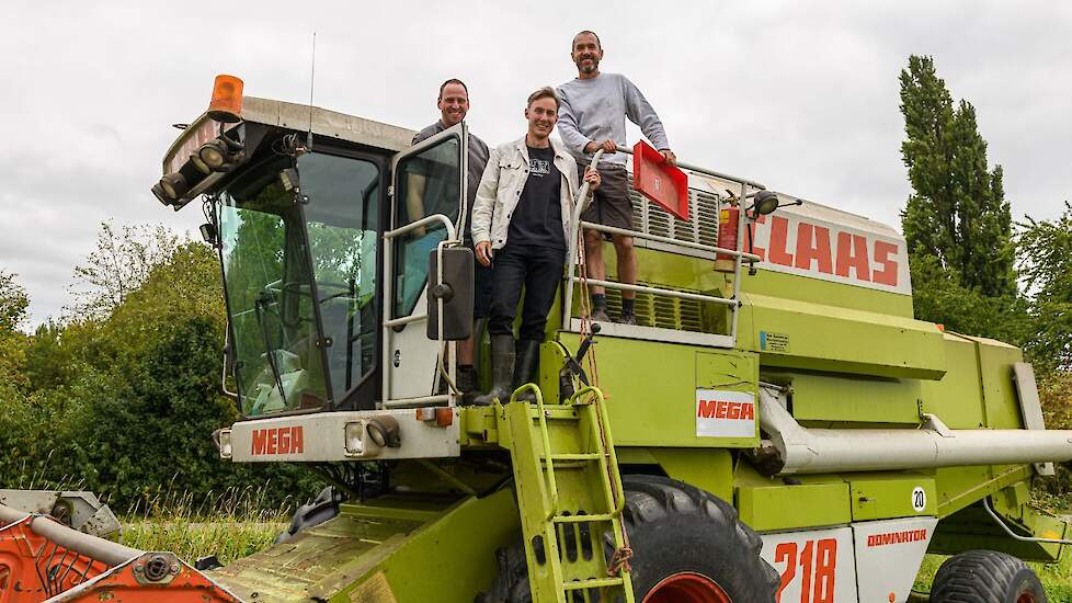 Vlnr. Wouter Vierboom, Filip Wilmsen en Howard Koster.