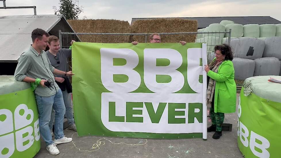 BBB onthult nieuw spandoek