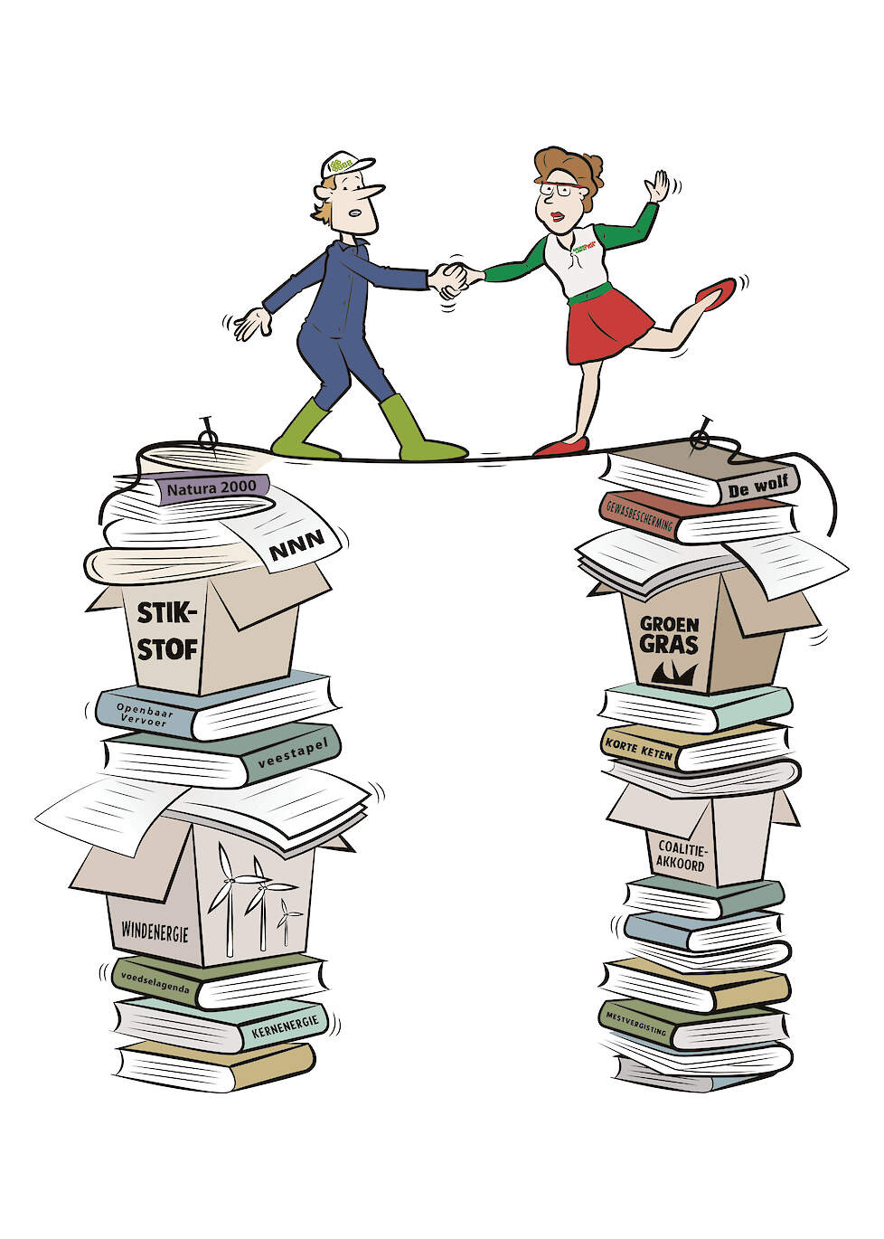 BBB en GroenLinks-PvdA schudden elkaar in de provincies wel de hand, op veel plekken vormen de partijen samen het &lsquo;kabinet&rsquo;: Gedeputeerde Staten.