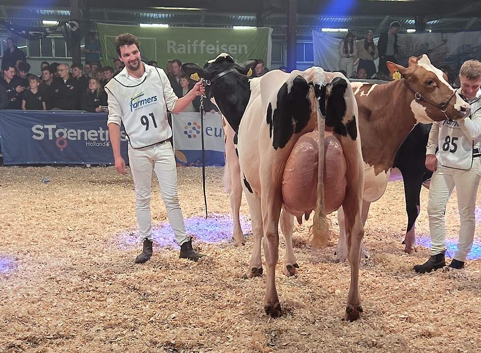 Winters Farm Nellie 261 werd middenklaskampioene.