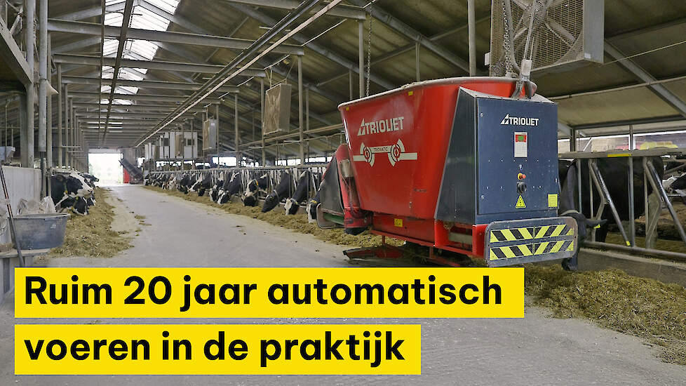 Petter voert al twintig jaar automatisch: ‘Het systeem voert, maar wij sturen het’